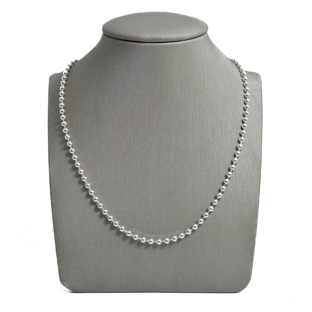 Cadena Militar Plata 925 / 60CM