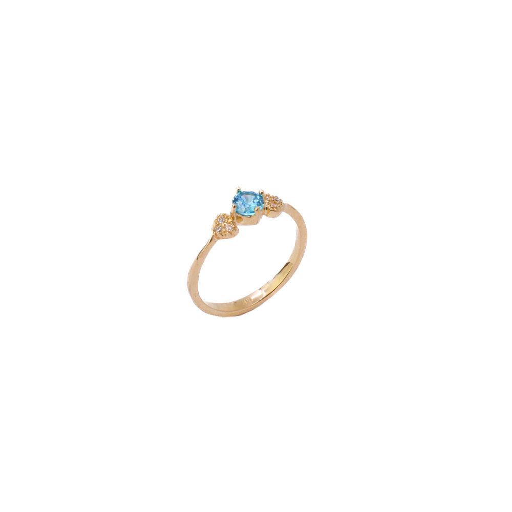 Anillo Compromiso Oro 18K