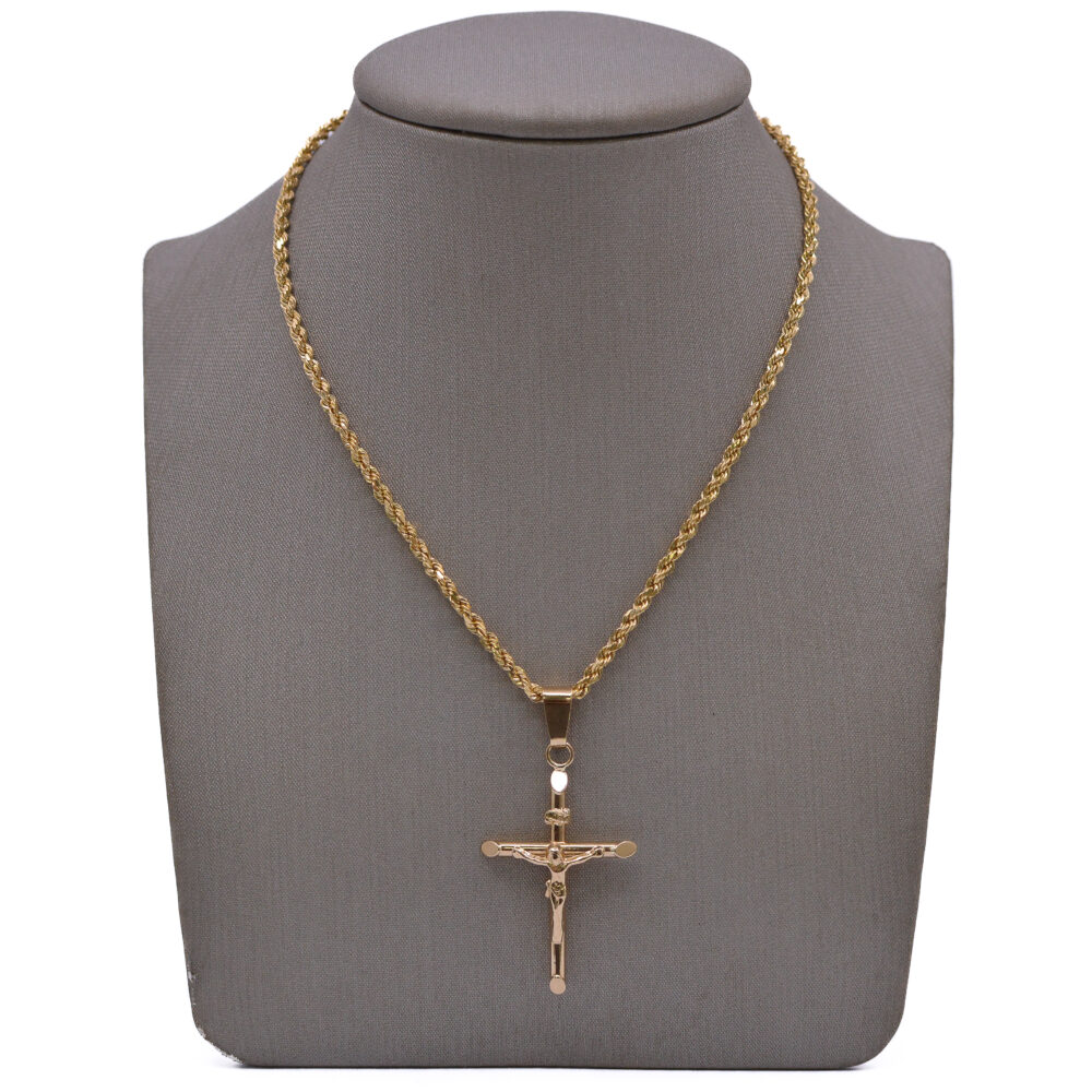 Dije Cruz Oro 18k / 35mm
