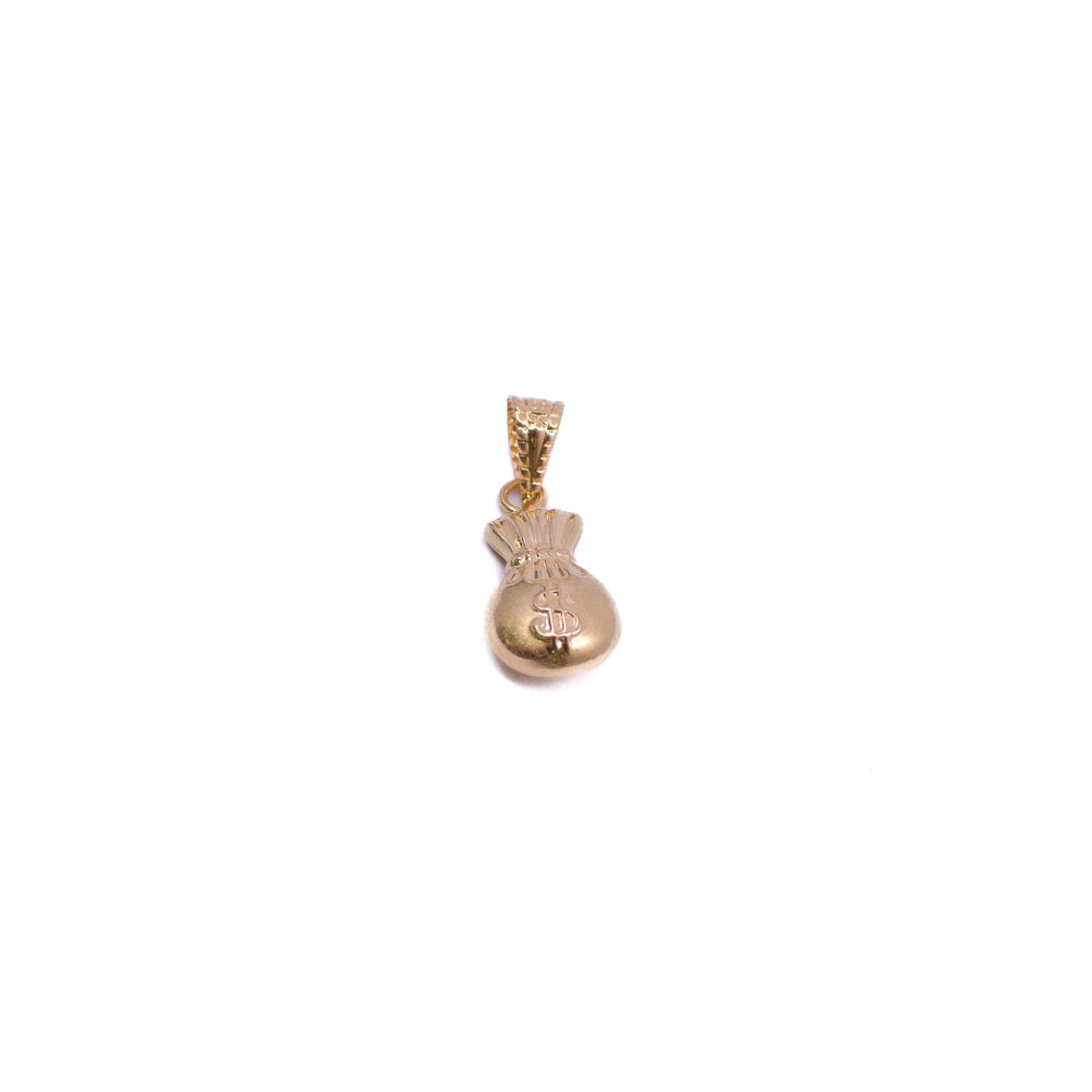 Dije Bolsa de Dinero Oro 18k