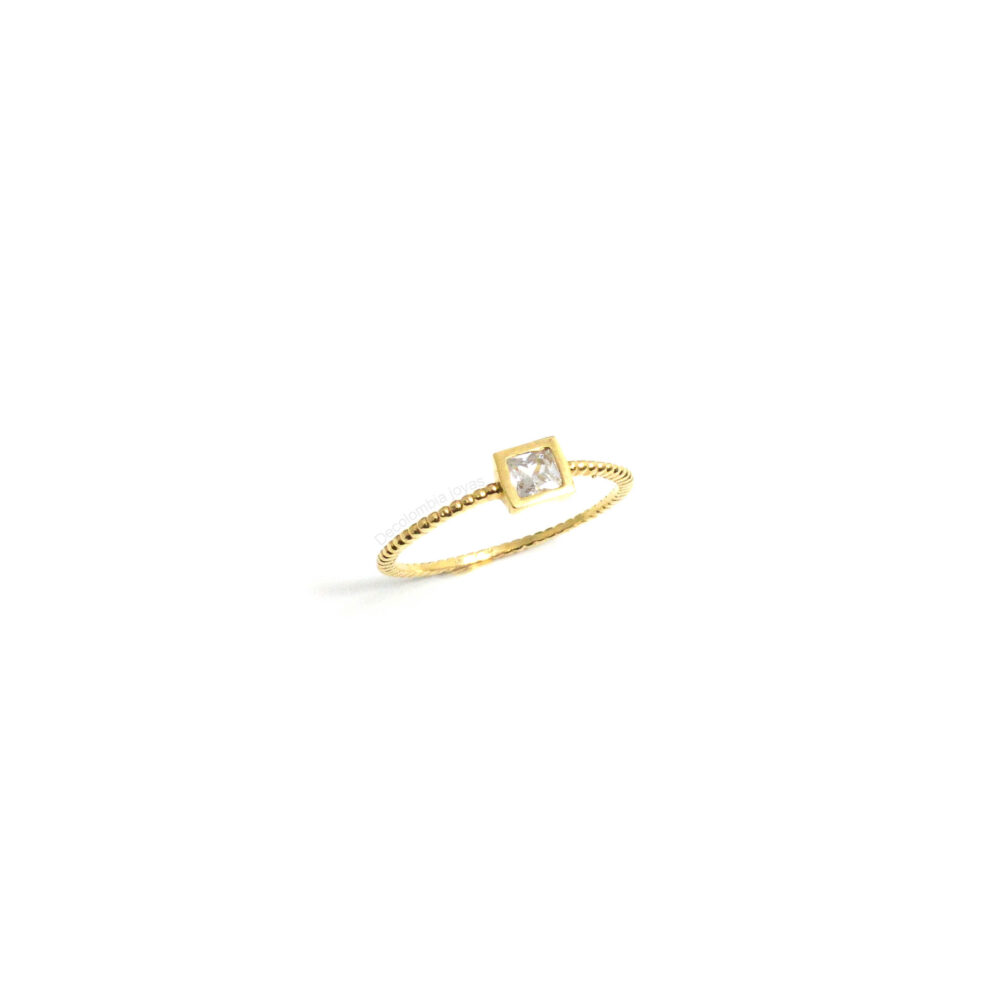 Anillo Compromiso Oro 18k